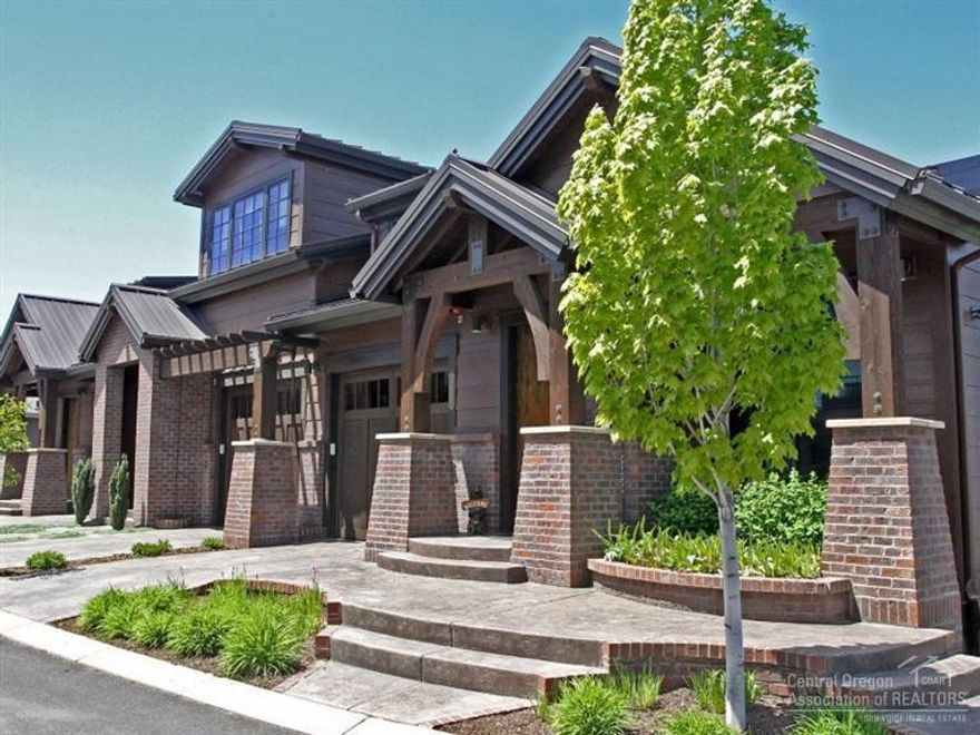 This town home is located on the namesake Bend in the river. It doesn't get any more iconic than this. Exceptionally constructed with quality workmanship and materials, this home has many upgrades including custom wood and metal work, brick, cabinets, Creston home security and lighting system, and brickwork. Directly overlooks the river with direct access to the trail system and even has views of the Cascades from the deck and patio.