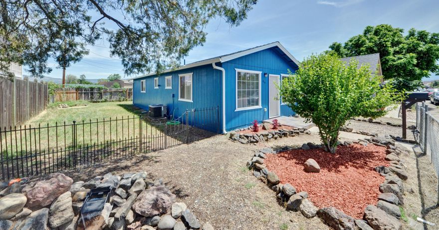 Remodeled cottage. Ready to move on in! New paint, new flooring, new roof and new ductwork. About 10 years ago all new wiring, plumbing and insulation. Good size yard. Three (3) bedrooms. Inside laundry hook-ups. Updated vinyl double pane windows.