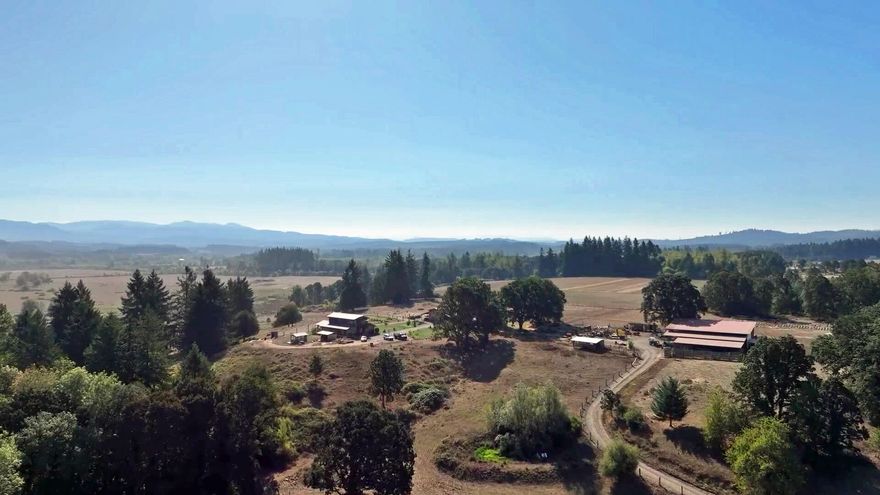 Welcome to Ironwood Ranch, a true legacy ranch nestled in the heart of Lebanon, Oregon.              139.35 Acres with extraordinary views, large 2-story 2,596 Sq Ft Lon Tyler Hand Crafted Timber Framed Home utilizing several local wood species. Large rooms, vaulted ceilings, and numerous huge windows capture the beautiful surroundings and panoramic views that include Beaver Creek which flows through the ranch. The open floor plan seamlessly connects the kitchen, dining, and living areas making it perfect for entertaining family and friends. Great details throughout the home. Custom-built versatile general-purpose building with a large loft, roll-up door, and covered work area. Hay barn with room for storage, tractors, equipment, and livestock feed areas. Other separate animal pens. The beauty of this place shines throughout, and pride of ownership shows. Ironwood Ranch is fully fenced and cross-fenced providing various animal pens to accommodate your livestock.