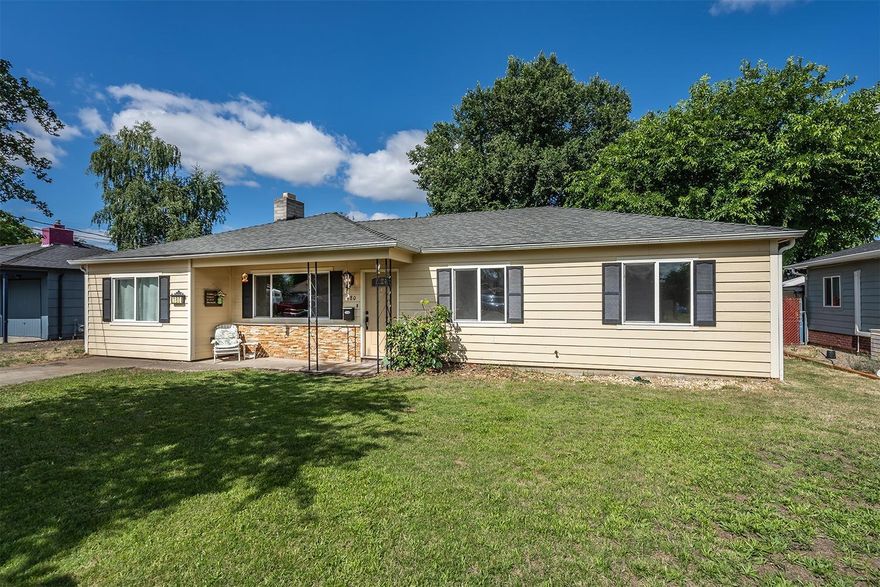 Don't miss out on this cozy 3 bedroom, 1.5 bath home just a short distance from Downtown Central Point. Updates in recent years include the roof, HVAC/Mini Split system, tile and wood laminate flooring as well as interior & exterior paint, & recent total remodel in the main bathroom, you won't need to do much to make it your own space! Open & recently updated kitchen offers plenty of workspace, along with stainless steel appliances, & modern touches. There's an abundance of natural light flowing through the cozy living room, as well as a large bonus room that can be used as you choose. The back yard has room for a lovely garden and is great for gathering together for a BBQ or relaxing and counting the stars.