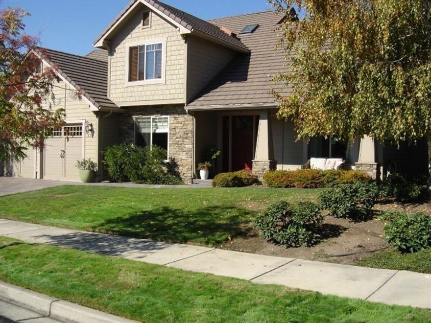 Beautiful creek side Craftsman home located in the prestigious Island Pointe gated community. Home sits on the 12th Fairway of the RVCC. Attention to detail throughout with a long list of amenities including: 4 bedrooms with Master on 1st floor, huge master size bedroom upstairs, downstairs office with built-ins, granite counters, custom cherry cabinets, top of the line appliances- Sub zero refrigerator, 6-burner gas range/oven, convection wall oven, warming drawer, trash compactor and wine cooler. Breakfast nook off the kitchen and a formal dining room. Vaulted ceiling in the living room with large gas fireplace and built-in entertainment niche. Master Suite with natural stone shower and counter tops, heated floor and huge walk-in closet. Finished over sized garage with golf cart parking and charge. Enjoy outdoor entertaining and relaxing on the covered patio! .