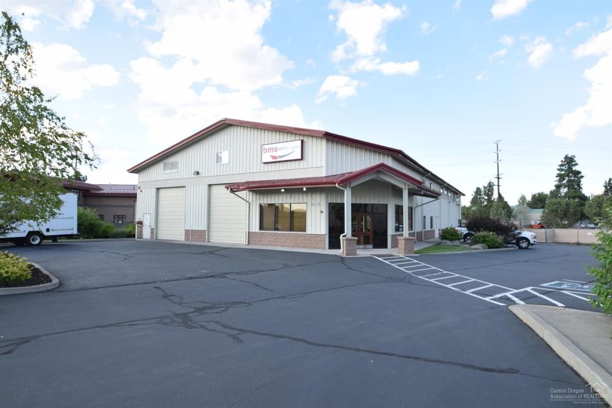 Owner-user industrial property located in the Opportunity &amp; Enterprise Zone in Bend, OR. 7,500 +/- SF warehouse, 4,500 +/- SF office on a 0.70 acre lot. Very clean &amp; well maintained production/warehouse space with ample office space. Large electrical capacity. There are multiple electrical drops on dedicated circuits providing service to manufacturing equipment. Current tenant is vacating the property March of 2020 and will provide buyers with a leaseback from the time of closing until they vacate.-12,790 +/- SF building-480V 800 amp three-phase power-4 roll up doors-Dock high bay with auto levelers-Ample parking-Fenced outside storage area-20' clear height at the eaves &amp; 28' clear height at the peak