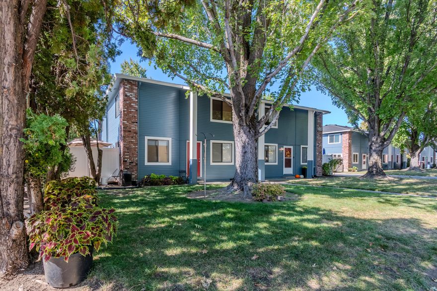 Affordable, Adorable and Move-in ready! Enjoy effortless living in this charming 2-bedroom, 1.5-bath Colonial Park Estates condo. Thoughtfully remodeled, the home blends style and function with fresh paint, luxury vinyl flooring, solid wood doors, and updated lighting throughout. The kitchen and laundry are fully equipped with stainless steel appliances and a newer industrial washer/dryer, while a pantry and pocket door add convenience. Recent exterior updates include new paint, upgraded plumbing, a Daikin energy-efficient HVAC, newer water heater, and refreshed lighting. With everything move-in ready, two parking spaces and your own garage, you can relax and enjoy the easy access to shopping, dining, transportation, and medical facilities—all just minutes away.