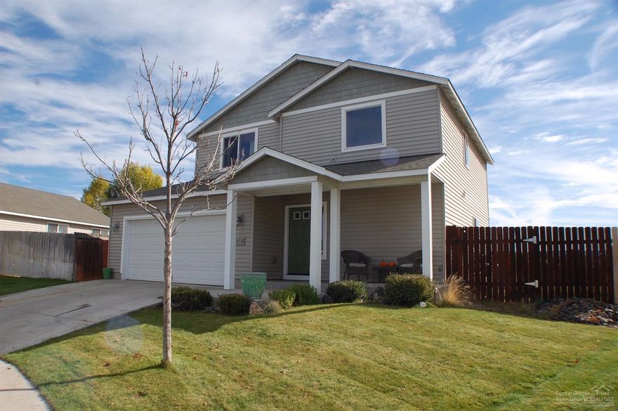 Ready for your family! This wonderful home offers 3bd 2.5ba 1538 sqft. sits on cul-de-sac with private backyard, and great views.Open floor plan downstairs with living/kitchen/dining/half bath. Master bedroom has his/her closets and attached bath. Forced air/natural gas heat. 2 car attached garage with large storage area in back of garage. In ground sprinklers front and back.