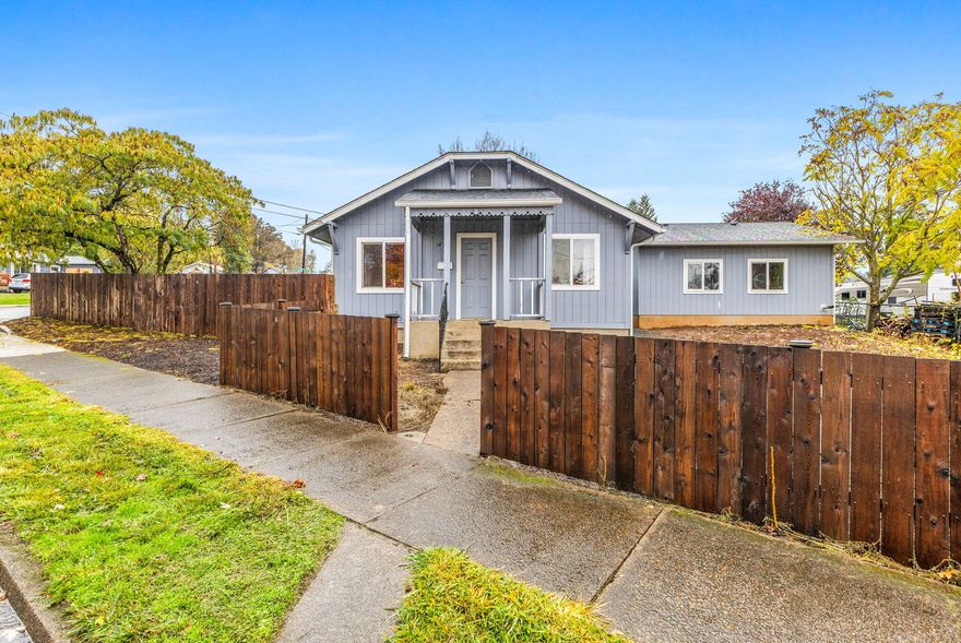 Large-lot home in town with a separate shop! Remodeled from the studs in around 2000, this home has been updated and cared for over the years, and brings many unique features, including abundant parking, a semi-circular driveway and extensive yard space for gardens, relaxation, pets, or play. New roof and AC in 2020, new water heater in 2024, and the home is generator-ready! Cozy interior boasts a functional floor plan and a surprising amount of storage space. Come and experience all there is to enjoy!