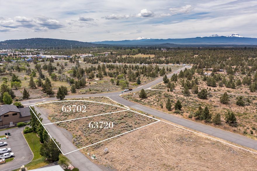 Unlock incredible potential with these two adjacent lots, totaling 1.26 acres and ideally located just off of Hwy 97, north of Bend's Golden Triangle. This area — a vibrant retail core strategically positioned between Bend, Redmond and Sisters — is a major Central Oregon trade hub, home to retail heavyweights like Target, Home Depot, and Trader's Joe's and primed for future development. The parcels, which are level with sidewalks, are zoned General Commercial (CG), allowing for a variety of retail uses.