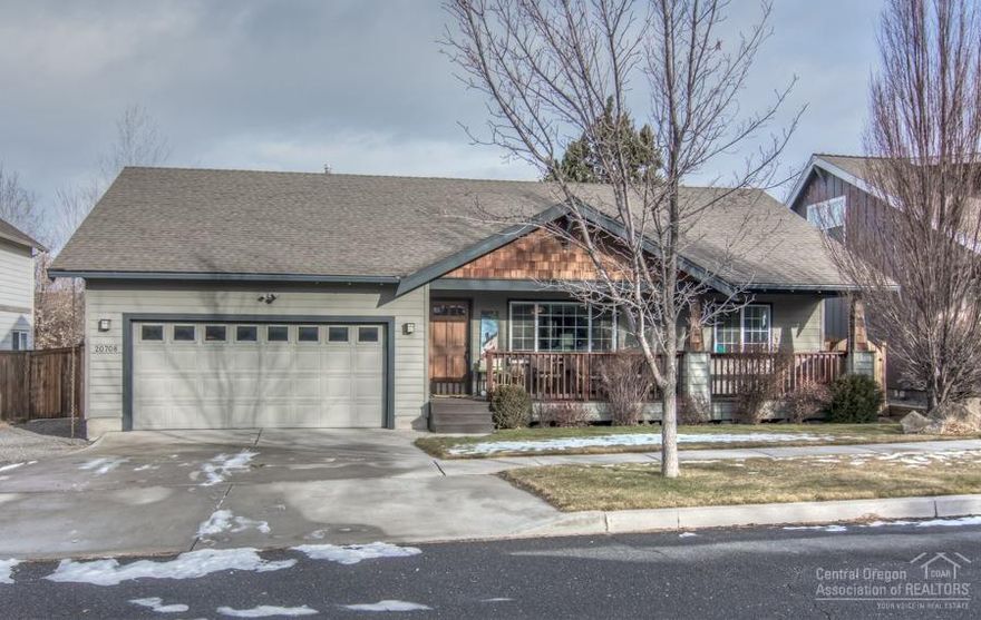 Move in ready single level home in NE Bend. This home features an open floor plan, granite counter tops, bamboo floors, with good master separation from guest bedrooms. New master bath remodel includes a must see tile shower with his and her vanities. A large fenced and landscaped backyard with a paver patio creates a great space for entertaining. Make this your home today!