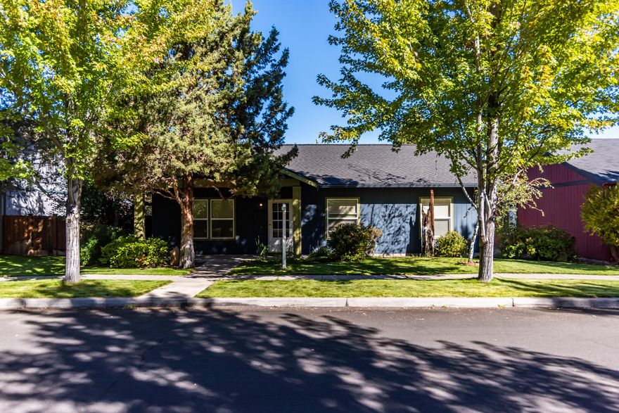 Adorable single level home in popular Larkspur neighborhood in SE Bend. Live in an area of Bend that has a new High School and Middle School under construction as well as new parks and amenities nearby. This home is 1344 square feet and has 3 bedrooms and 2 full baths. Seller just replaced the roof and the home has been well maintained over the years. The cute covered front porch offers nice curb appeal. Inside the home, the open great room with a gas fireplace makes for a cozy feel heading into Fall. The fully fenced yard has mature landscaping that provides added privacy. The two car garage off the alley has additional parking in the back as well as street parking in the front of the home. Come see this well priced home today!