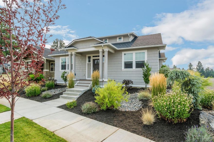 This charming bungalow with large yard is located in the popular Hidden Hills neighborhood. Single level with 3 beds, 2 baths and an oversized garage. Hardwood floors in great room, tile floors and counters in baths. Kitchen boasts tile and solid surface counters, SS appliances, tons of cabinets and lots of light. Large utility/mud room with storage closet. Easy living.