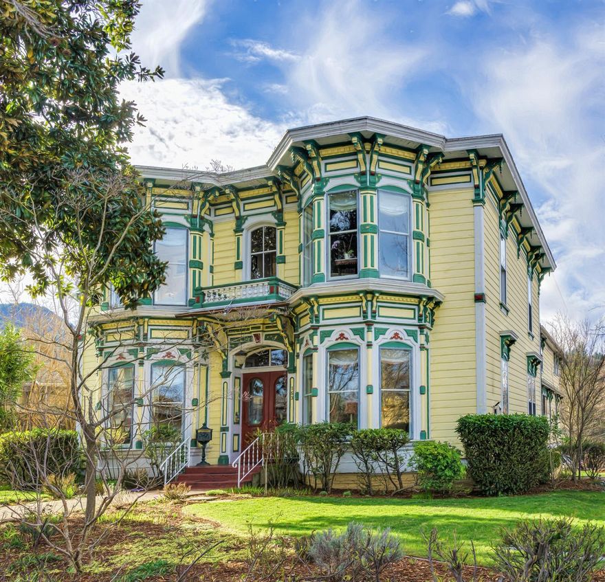 SOLD ONLY. The McCall House Bed and Breakfast is one of Ashland's finest accommodations, located right in downtown. The large 1883 Victorian mansion house has several public spaces for relaxing and breakfasts. There are 8 rental suites in the main house, and 2 in the detached carriage-house, all with en-suite baths. The whole property is elegantly furnished with period antiques. C-1 zoning means no owner occupancy is reauired. Turn-key sale with ample future bookings, all systems, web site and transferable permits. Training of new owners is negotiable. Highly rated, with an excellent reputation, the opportunity to own a business like this does not come along often.