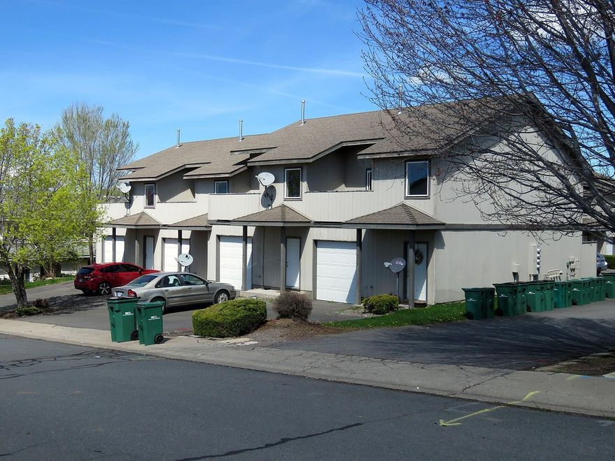 Here is a great investment property three four plexes each has own private entrance along with garage. Stewart Property is the property manager. Pictures great care has been taken inside and out. See associated docs for APOD.