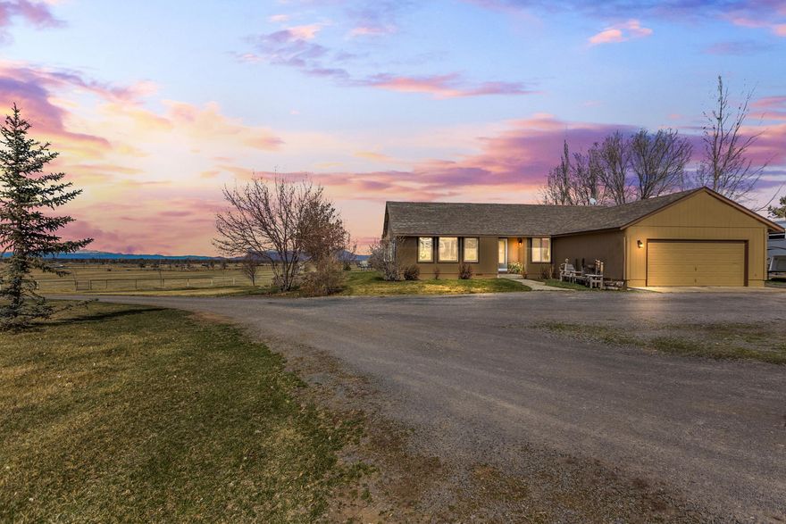 Turn-key, working farm in a great location between Redmond & Prineville. Views of the Cascade Mountains on this 35.49 acres w/22 acres of irrigation, grass hay fields. Home is a 4 BED, 2 BTH single level 1,920 sq ft. w/laminate wood floors, propane fireplace, custom blinds, large kitchen w/stainless steel appliances & mud room. Incredible landscaped yard w/ paver patio, fire pit & entertaining space.  Stunning new barn w/pellet stove, bonus room for guests, blue pine tongue+groove ceilings, stall & tack room. 24x36 shop w/ wood stove, office/hobby room, 220v power, loft storage. 2 greenhouses (one commercial sized). Chicken coop,  lean-tos, birthing room, stalls, multiple pastures w/nice no-climb fencing. Teepee & RV space used for airbnb guests w/power & water hookups. Large hickory shed set up like a store for selling farm goods, use as home office, guest cottage, possibilities are endless. Grounds are beautiful w/ trees, plants, green grass. Call for your personal tour!