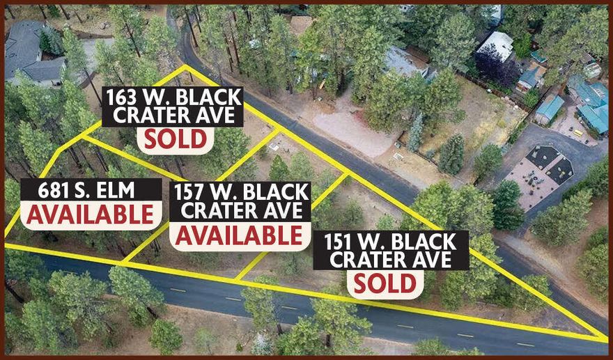 Lot 2-Dreaming of creating your home within close walking distance to downtown Sisters and steps from the Peterson Ridge Trail system? Level, ready to build properties with water and sewer at the street. The parklike setting, graced by mature ponderosas is adjacent to Whychus Creek. Walk/bike to schools, galleries, restaurants, etc. Create your dream life in Sisters. CC&R's protect your investment, without HOA fees. Please see map for additional parcels that can be made available. In addition to a home, an Accessory Dwelling Unit is also an approved use as per the city.