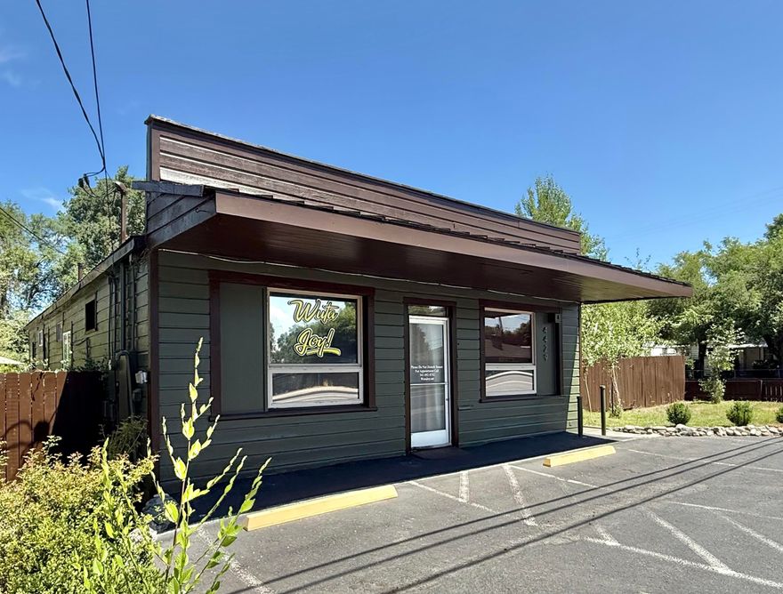 Rare Opportunity-Versatile Triple-Income Property in Prime Location! Centrally located near medical facilities, shopping, & dining, this unique property offers exceptional flexibility & investment potential. Featuring 3 renovated 1-BR, 1-BA units, this is an ideal setup for multi-generational living, short or long-term rentals, or a live-work arrangement. Front building, formerly a retail space, has been thoughtfully converted into 2 stylish apt. units. The rear cottage can serve as a private residence, 3rd rental unit, or on-site housing for a business owner. Currently operated as upscale temporary housing for business travelers, the property has also functioned successfully as an Airbnb catering to tourists visiting the area's attractions. Units features: Private entrance, Full kitchen, Living & dining, BR & BA, In-unit washer/dryer, Full-size refrigerator, microwave, 2 units include dishwashers and workspace. Guests enjoy yard w/ common & separate areas, creating relaxing retreat.