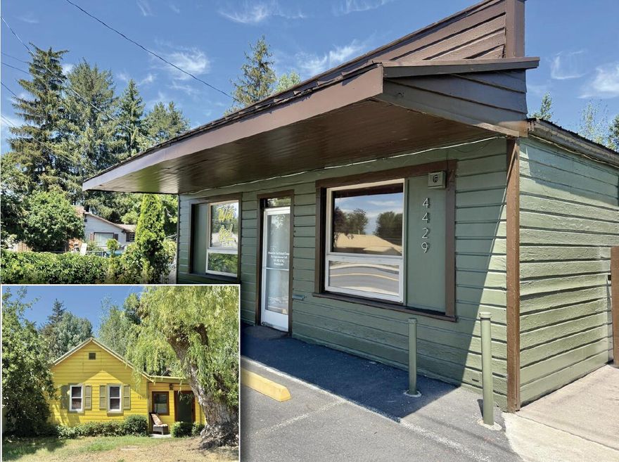 Two Buildings-Versatile Triple-Income Property in Prime Location! Centrally located near medical facilities, shopping, & dining, this unique property offers exceptional flexibility & investment potential. Featuring 3 renovated 1-BR, 1-BA units, this is an ideal setup for multi-generational living, short or long-term rentals, or a live-work arrangement. Front building, formerly a retail space, has been thoughtfully converted into 2 stylish apt. units. The rear cottage can serve as a private residence, 3rd rental unit, or on-site housing for a business owner. Currently operated as upscale temporary housing for business travelers, the property has also functioned successfully as an Airbnb catering to tourists visiting the area's attractions. Units features: Private entrance, Full kitchen, Living & dining, BR & BA, In-unit washer/dryer, Full-size refrigerator, microwave, 2 units include dishwashers and workspace. Guests enjoy yard w/ common & separate areas, creating relaxing retreat.