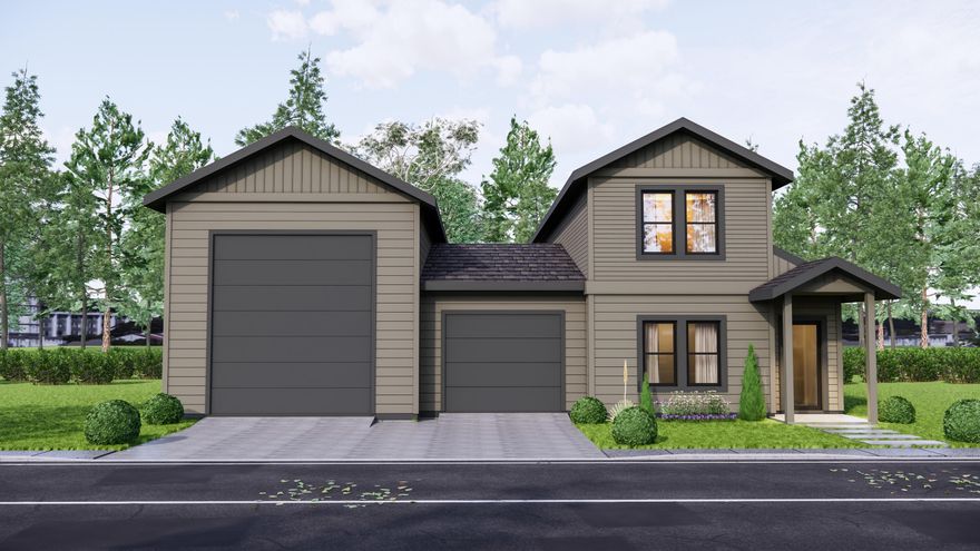 Brand new construction. You will love this well built home situated on 1/3 of an acre in a quiet neighborhood. The house is surrounded by beautiful pine trees for plenty of privacy and features 3 bedrooms and 2.5 baths with an open floor plan, custom cabinets, quartz countertops, cozy fireplace, master on the main, large mud room, upstairs loft / playroom, and covered patio with sizable backyard. 

Best of all this 1,790 square foot house comes with a massive finished RV Garage / Shop and regular car garage for an additional 1,230 square feet. 

*This is home still under construction. Please no site visits without a scheduled showing. 
*Renderings are meant to depict the concept only and are subject to change. Landscaping shown in rendering is not included in the sales price.
*Seller is a licensed real estate broker in the State of Oregon.