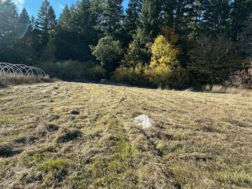 Outstanding farmland ready to develop. Lush soil and sunlight in this open valley plain. Three wells and upper locations for homesites and quiet serenity are key factors for this property. Two seasonal creeks border the property on either end  and  the mountains draping the valley give the ambience for pastoral farm life. Old wild fruit trees from the pre-1900 apple orchards still bloom during the spring and summer. Cattle and Sheep used to feed on the abundant grasses that grow here. Come see how this open vacant land can work for you