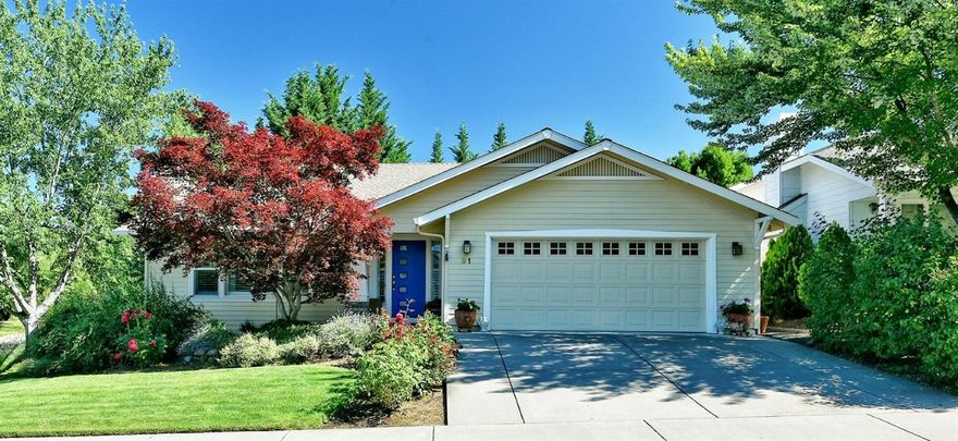 Striking turn key home in popular Phoenix Hills Subdivision. This single level home is conveniently located between Ashland and Medford and within close range to shops, restaurants and more. Upon entering this distinguished home you're greeted with beautiful plantation shutter lined windows, vaulted ceilings, canned lighting throughout, and a handsome gas fireplace. Great room leads to the spacious gourmet kitchen adorned with Quartz countertops, newer stainless steel appliances, an alluring mosaic tile backsplash, new sink and visually pleasing wood cabinetry with lighting and dimmers. The large master is vaulted with double glass doors that provide direct access to the fully fenced and private back yard space. Master bath has split double raised vanities and routes to the generous walk in closet with tons of storage. Two additional bedrooms, guest bath and laundry room with raised Quartz counters make this home an absolute must see!