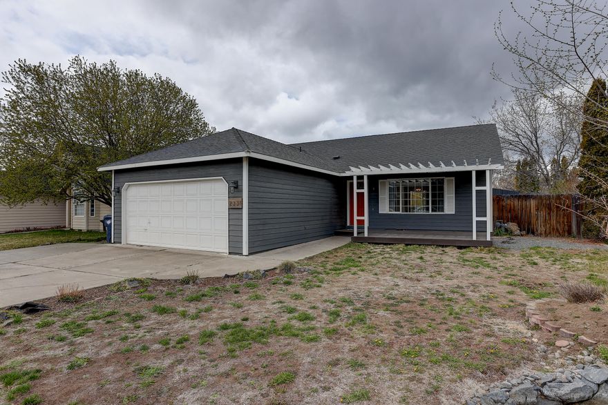 This darling single-level home is ready for a new owner to add their finishing touches!  Recent updates include luxury vinyl plank flooring, interior and exterior paint, and a new water heater. Relax or entertain outdoors in the generously sized 0.18 acre lot with nectarine and peach trees, fenced backyard, sizeable deck, hot tub, and RV/boat parking. The detached shed has been beautifully renovated and has a new roof, insulation, heat and electricity, making it the ideal home office or exercise space. Fabulous location near schools, medical facilities, Al Moody Park, and On Tap with food trucks, taproom, and  beer garden.  Those with a green thumb and some vision will be delighted by the potential of this home!