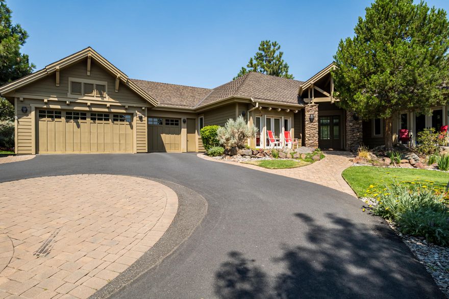 Absolutely stunning single level custom home in NW Bend's Hillside Park near the top of Awbrey Butte.  Peace and tranquility abound in this recently remodeled home with breathtaking panoramic views.  Open great room floor plan is light and bright with soaring vaulted ceilings and features and massive gas burning fireplace with wood and stone accents. Attention to detail at every turn with this Norman Building remodeled kitchen including updated cabinetry, refinished hardwood floors, ample pantry, plus more. Enjoy the quiet solitude of the spacious master suite with double sided fireplace and improved master bath with new ceramic tile floors, radiant heat, and tile shower. Additional amenities include a designated office with built-ins, cozy bonus room, and secondary bedrooms with updated jack and jill bath. Perfect for entertaining or admiring the wildlife with the gorgeous paver patio in the back. Don't miss this unique opportunity to tour this very special home.