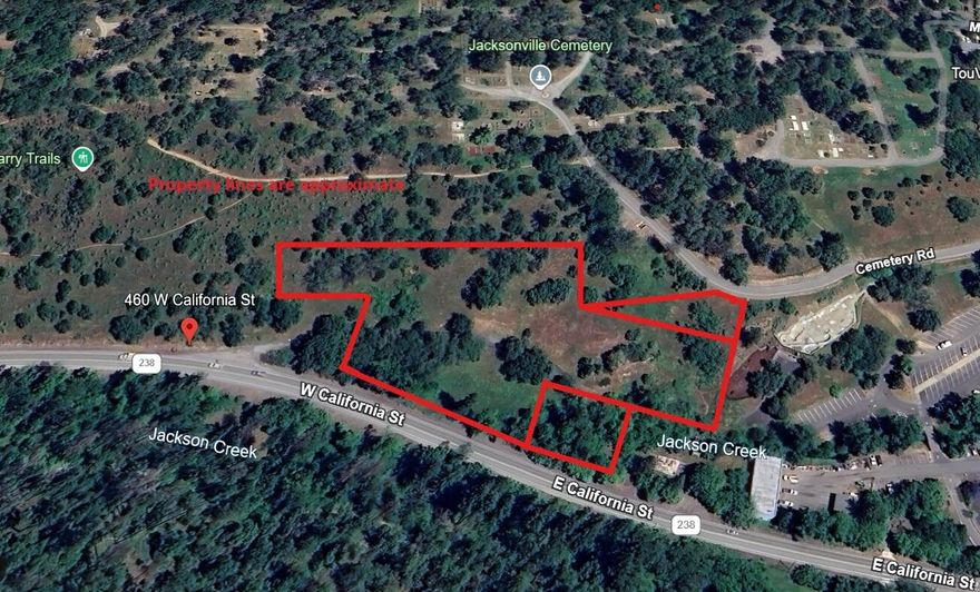 Deal of the year! Great investment in Historic Jacksonville. Three tax lots near the heart of town- the Famous Britt Festival grounds. Unique AR zoning allows for many uses from Residential- Retail- Professional- Manufacturing. Incredible price of $275,000- Call now for more details!