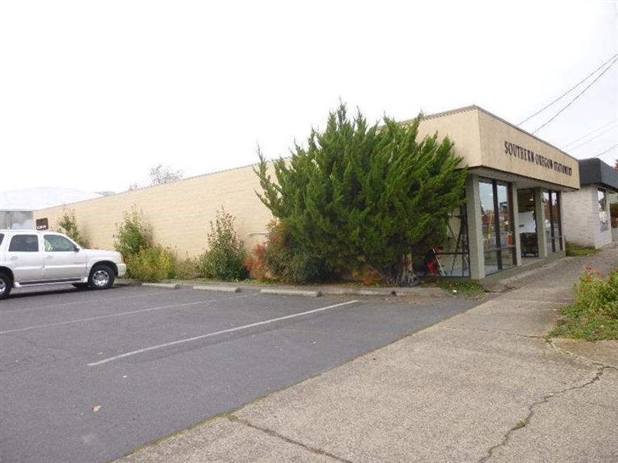 Very nice location with plenty of parking, great opportunity for many uses. Building is in excellent condition with a total photo book of all improvements done since current owners purchased. A must tour!