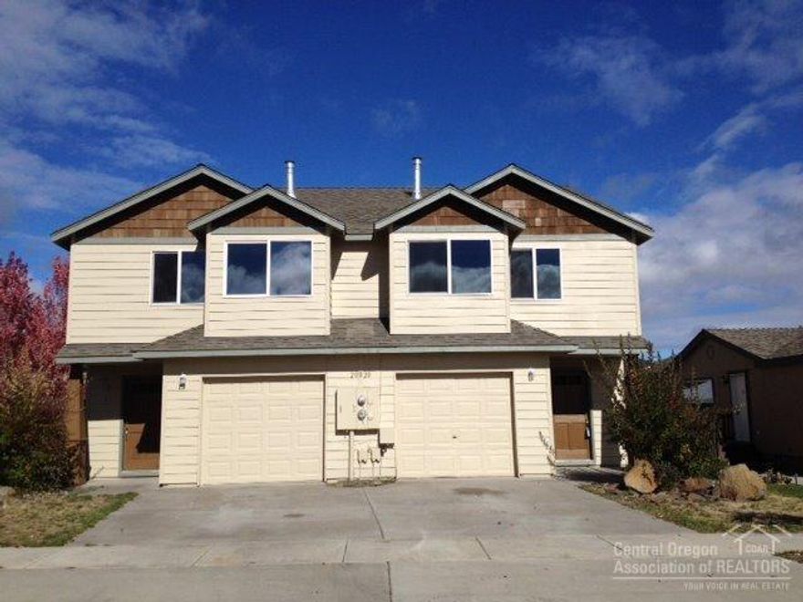 Great duplex in SW Bend! New carpet and interior paint plus exterior paint touchup! Each 2 story unit has 3 bedrooms and 2.5 baths and is in great shape. Large open living room with gas fireplace. Fenced back yards with plenty of room to play or entertain. This duplex is move in ready.