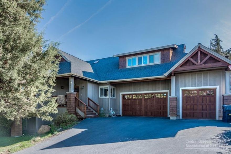 Exquisite 4 bedroom, 3.5 bath, 3445 sqft home in NW Bend's Awbrey Park neighborhood. Open great room floor plan with gas fireplace, built-ins, Brazilian cherry floors, and vaulted ceilings. Elegant gourmet kitchen with slab granite counters, tile back splash, and high-end stainless steel appliances. Master on main level as well as spacious bonus room and designated office area on top floor. Plenty of outdoor living space to take advantage of the views to the North. Call for your personal tour today.