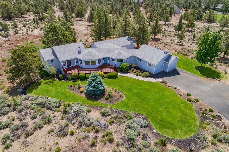 Peaceful retreat on nearly 5 acres with peekaboo Mountain Views in desirable Conestoga Hills. Situated at the end of a paved driveway, this lovely home features solid surface counter tops, spacious kitchen with island, eating bar, cabinets with pull outs, custom etched tile flooring in laundry & bathrooms, open floor plan with large windows that allow lots of natural light to fill the living spaces, vaulted ceilings, over-sized laundry/mud room with cabinets, sink, & storage closet. Master suite offers great separation from other bedrooms and features 2 private decks, a large slider, over-sized jetted tub, walk-in shower, large walk-in closet & additional bonus room/office or private sitting area. Two car over-sized attached garage w/ generator plug in allows for ample storage for your toys & hobbies. Below the home offers a stand up crawl space large enough for a small shop or wine cellar. See attached 3-D virtual tour to explore this fabulous home and property.