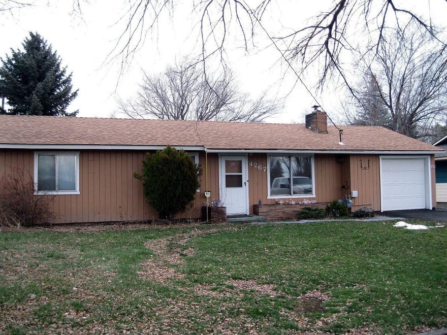 Well maintained 3 bedroom, 1 bath home, with attached one car garage, located on .34 acres, has a detached hobby shop and carport, partially fenced yard, garden area and carport, newer gas furnace, with some updates throughout the home, easy to show