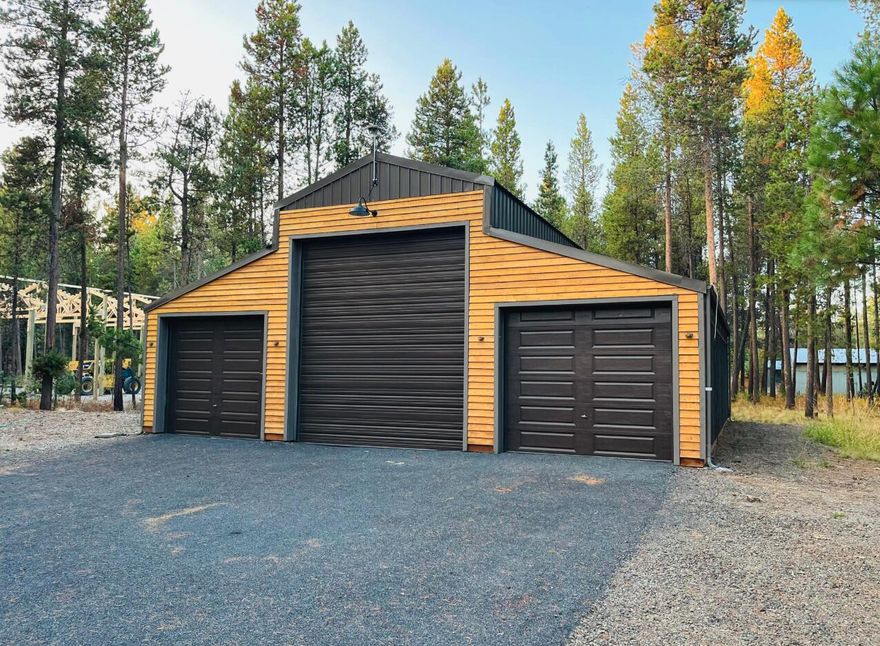 Recreational Heaven Retreat! Discover this hidden gem just minutes from Sunriver, where nature,adventure, and outdoor living come together. This recreational property features a versatile 40x40 shop, perfect for storing RVs, boats, and all your gear. Fully outfitted with electricity, water, a finished office, and a loft, the shop combines practicality with comfort, offering endless possibilities for work, storage, or hobbies. With the Deschutes River nearby, you'll enjoy fishing, kayaking, and riverside picnics right at your fingertips. Whether you're an outdoor enthusiast, RV owner, or simply looking for extra space, this property delivers the lifestyle and convenience Central Oregon is known for. New well installed in 2020.