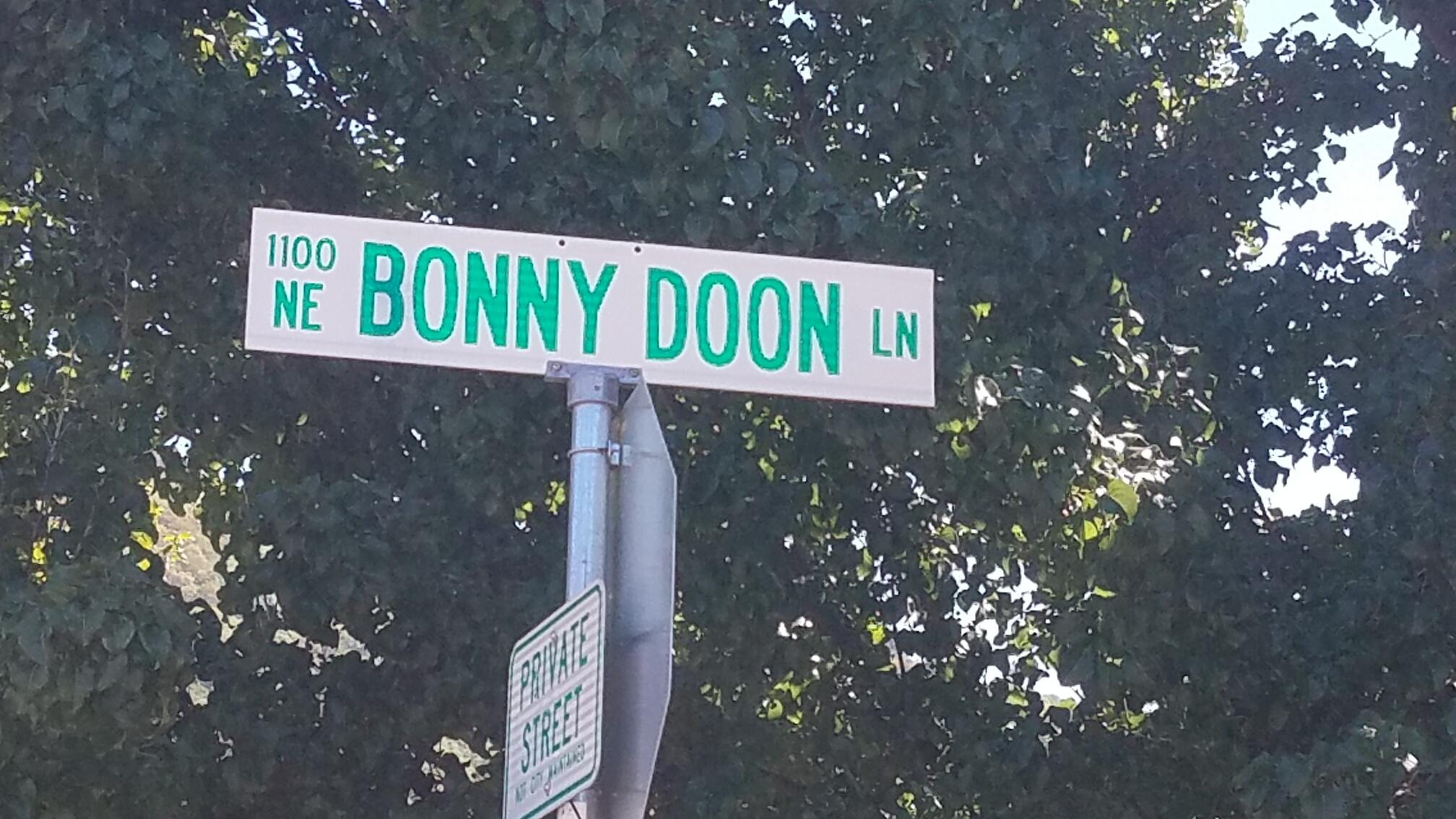 Bonny Doon - Land