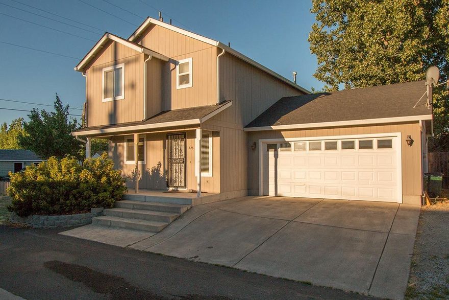 Clean move in ready 3 bedroom 2.5 bath centrally located in North West Medford. Kitchen, dining room and living room all open up to each other on the main floor. All bedrooms are upstairs and the master bedroom has double sinks, walk in closet, and vaulted ceilings with a ceiling fan. RV parking! The 2 car garage is attached, finished, and has ladder access to tons of storage above. Laundry is on main floor. Don't let the lot size fool you, because it had a nice yard and both the front and back yard are fenced. An Open House is scheduled for Saturday, July 22nd from 11:00-2:00.