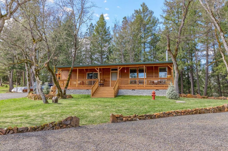 Looking for your own piece of serenity, views of Mt McLoughlin with abundant wildlife? Then look no further. Beautiful home just minutes from Eagle Point, with huge shop on 18 acres, two ponds for swimming and fishing, meticulously maintained by longtime owners. Pride of ownership is evident in every corner of this property. The timber has been continuously managed and per Seller, has potential to be harvested (Buyer to do own due diligence). The metal sided shop measures 40x60 and has an upstairs room that is 40x12, laundry room and bathroom with shower. 220 plugs on both sides for welding equipment etc. If you have lots of toys, this is the shop you want. Make sure and see this amazing property today! Please do not drive up the road without an appointment. Call listing agent to setup an easy showing.