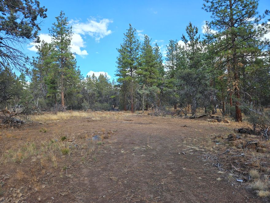 Over two acres with mature tall trees, set along a well-maintained gravel road offering year-round access. The setting is private yet not isolated, with other homes nearby. Conveniently located just 30 miles from Klamath Falls for shopping, dining, and medical services.