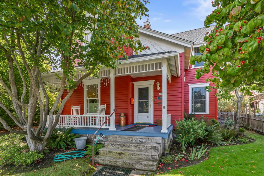 Enter into a historic Ashland beauty where timeless charm meets modern comfort. Imagine sipping your morning coffee on the welcoming front porch while enjoying a front-row view of parades and all the
vibrant downtown events just minutes away. Thoughtfully remodeled in 2001-2002, the home retains its original character while offering today's conveniences, including a spacious kitchen that opens seamlessly to a warm, inviting family room. French doors lead you into a private backyard retreat,
where lush landscaping creates a peaceful escape for entertaining or simply unwinding. Inside you'll find three comfortable bedrooms and two full baths, blending history and functionality with ease. This
is more than a home, it's a lifestyle in the heart of Ashland, with theater, dining, and community right outside your door.