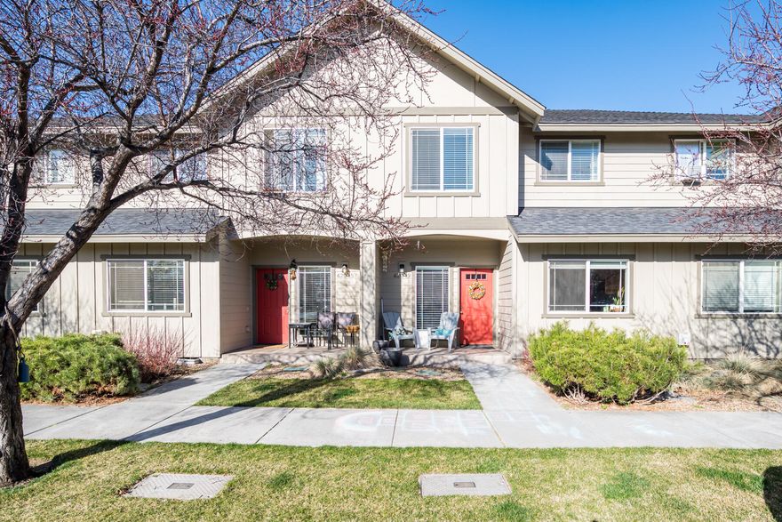 Outstanding investment opportunity on this NE Bend 4-plex located in NE Bend's West Dean subdivision. All units are separately deeded and individually metered utilities that offers a rare flexibility for new owners. Each of the units boasts 3 spacious second story bedrooms, 2.5 bathrooms, and 1563 sqft.  Main level features an open great room floor plan with gas fireplace, well equipped kitchen complete with pantry and dining area, large utility room, half bath, and single car garage.  Second story master suite with walk in closet and private bath in addition to the secondary bedrooms and additional full bath. Excellent rental history with longtime tenants and professionally managed. Close to shopping, schools, restaurants and Pilot Butte State Park.