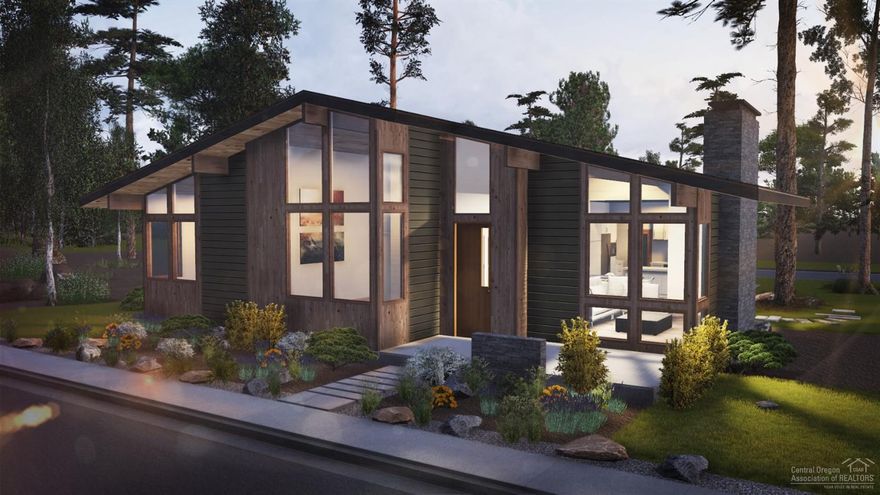 A true custom masterpiece is now underway in ClearPine! This Mid-century modern beauty sits directly across from hundreds of acres of Deschutes National Forest trails and is still less than a mile away from Historic Downtown Sisters. Luxurious designer finishes throughout, Earth Advantage certification, soaring 16' ceilings, and an expansive use of windows make this home an absolute must see in Sisters' hottest new neighborhood!