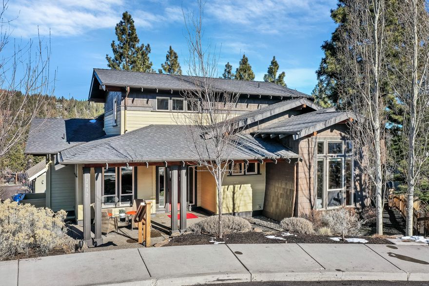 Fantastic property on a quiet cul-de-sac right in the heart of Northwest Crossing.  This 4 bedroom, 3 bath home has upgrades throughout, including a main level master. Kitchen features Appalachian Oak wide planked hard wood floors, custom cabinets, granite island countertops, Bertazzoni oven/range, expansive kitchen windows & oversized sink. Additional custom cabinetry, including desk and drawer built-ins in upstairs bonus room and handcrafted oak fireplace mantel. Custom deck and hot tub built out, including stairs down to the backyard. Three car garage with plenty of room for all the Bend toys. This neighborhood was thoughtfully designed to provide residents with conveniences like restaurants, shops, parks, schools and trails. Pedestrian-friendly streetscapes and patios invite neighbors out of their homes, resulting in less reliance on vehicles.