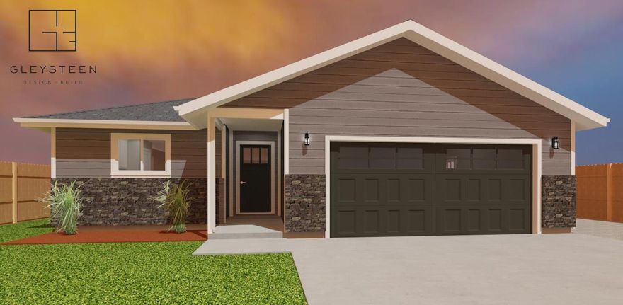 Beautiful Brand New Completely Custom-Built Home Loaded with Tons of Upgrades & Extras Built with Pride by Snyder Creek Development. Fantastic quality new construction and spectacular location surrounded by newer homes, just minutes from town and schools. Wonderful open floor plan with large kitchen, living room & master suite. Granite countertops throughout, upgraded stainless steel appliances, rock facade front, custom cabinets, inside laundry room, pantry, upgraded laminate floors in entry, kitchen & dining areas, tile flooring in laundry room & both bathrooms + much more. Large master suite with walk-in closet & dual sinks. 2-car finished attached garage. Electrical upgrades throughout. Beautifully landscaped front and back yards with timed sprinklers. Covered back patio, completely fenced back yard. Bring your clients, they will love this home.