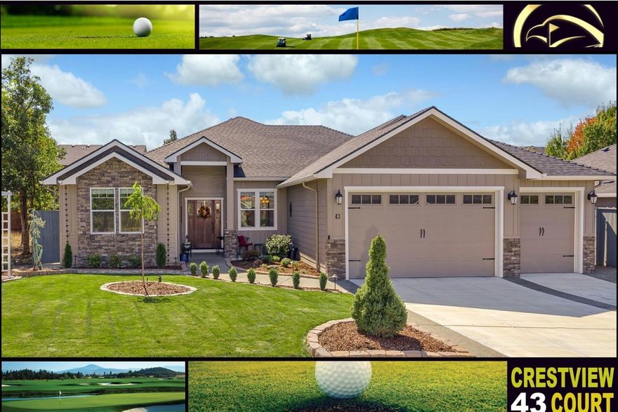 Better than new custom 4 bedroom, 2 1/2 bath Craftsman-style home - setup for convenient, easy care living. Ready-to-go with SMART technology throughout - voice & remote controlled lighting, outlets, thermostat, & climate sensitive sprinkle system. Exceptional 2,396' sq.ft., quality built, single level home w/finished 3 car garage. Fantastic location in a desirable neighborhood. Relax & enjoy outdoor living - extended front porch sitting area, expansive 36' covered back patio, private spa w/alumawood cover, gorgeous landscaping, & 8'X10' TUFF shed. Spacious & open great room w/10' coffer ceiling & gas fireplace, rich hardwood floors, breakfast nook & formal dining room, amazing gourmet kitchen w/large island, walk-in pantry, high end stainless appliances, cust. cabinets & slab granite counters. Private master suite w/patio access - features a coffered ceiling, walk-in closet, double head tile shower & jetted tub. This amazing home offers style & top-quality amenities throughout.
