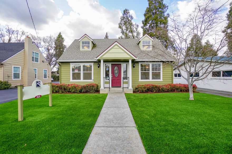 Beautiful Commercial Building in a sought-after area. Owner carry available! The exterior of this well kept building features nice landscaping, handicap ramp, and paved parking lot.  Currently setup with 4 work stations, 2 bathrooms, and kitchenette.  This wonderful workspace includes insulated walls, ceiling, and floors plus lots of natural light with great windows and gas heat & central air conditioning.  Downstairs offers a private office.  There is an owned security system, data, and X Blue phone systems.