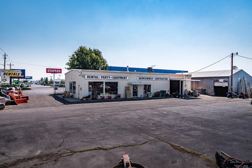 Location, Location, Location! Perfect high traffic area. Excellent exposure for an new or existing business. Previously used as a rental store.(Halvorsen's) .81 acres at the heart of Klamath Falls next to Napa Auto Parts. Don't miss out on this opportunity to purchase a prime piece of commercial real estate. Zoned General Commercial. Three tax lots--- 700, 601, & 403. 700 is in the city while 601 and 403 are in the county per city planning. Lease agreement in place for signage. 1800.00 annual consideration. See Lease agreement.