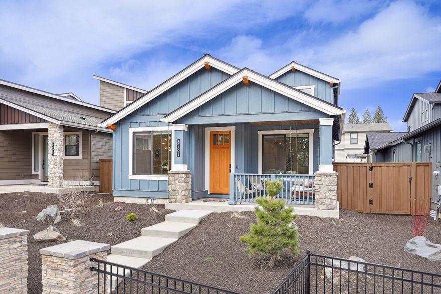 Amazing turnkey new home, available fully furnished as an option! Owner carry available: 4.25%!! 3 year balloon, 40k down! Welcome to this stylishly-furnished brand new Pahlish home just a five minute walk away from one of Bend's premier outdoor meccas, the greater NorthWest Crossing area and Shevlin Park! Phils trail system at your doorstep and easy access to Bachelor. With over 2,010 sq ft of living space, master on the main, family-friendly neighborhood nestled among the ponderosa pines on Bend's west side. Conveniently access all that the Bend lifestyle has to offer! Tastefully upgrades include: Wooden floors throughout, epoxied garage, and expanded concrete pavers to enhance the fenced-in yard are just a few of the special features. Better than new, must see!