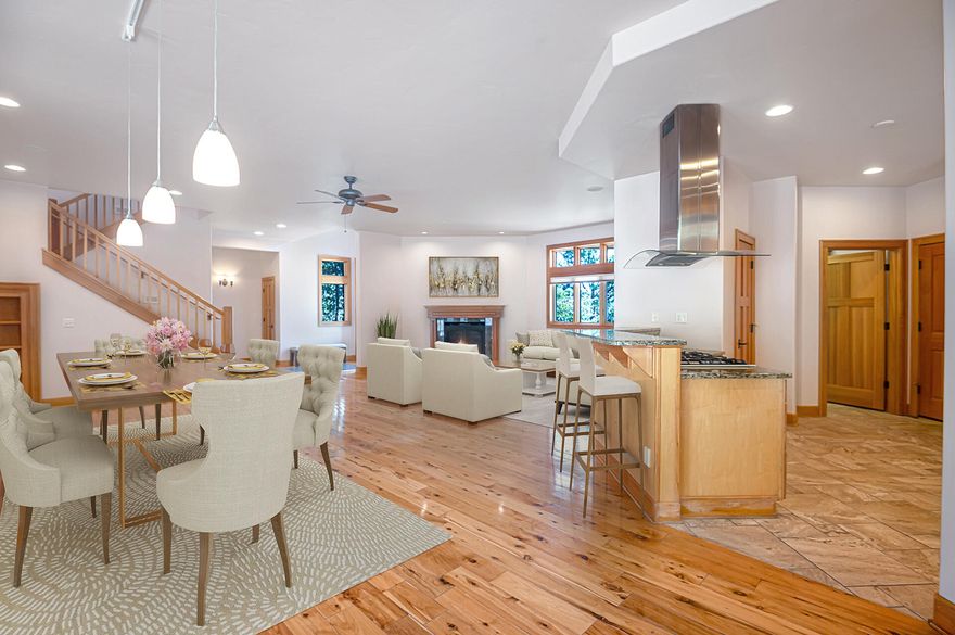 We fell in love with this home for its warmth, privacy, and versatility. The upstairs bonus room became our quilting studio—flooded with natural light and complete with a kitchenette, bathroom, and private outdoor access. It was perfect for long, creative days. The expansive, secluded patio gave us space to gather with friends, barbecue, and watch our grandchildren play. The floor plan offers ideal separation between the primary suite and guest rooms, giving everyone privacy. Guests enjoyed easy access to the patio and nearby walking paths. During Bend's snowy winters, we treasured the cozy great room and adjacent office—watching snowfall through the windows with a fire glowing. This home has been a place of creativity, comfort, and connection. Whether you're hosting family, working from home, or simply relaxing, this property offers the space and flexibility to truly enjoy every season of life.