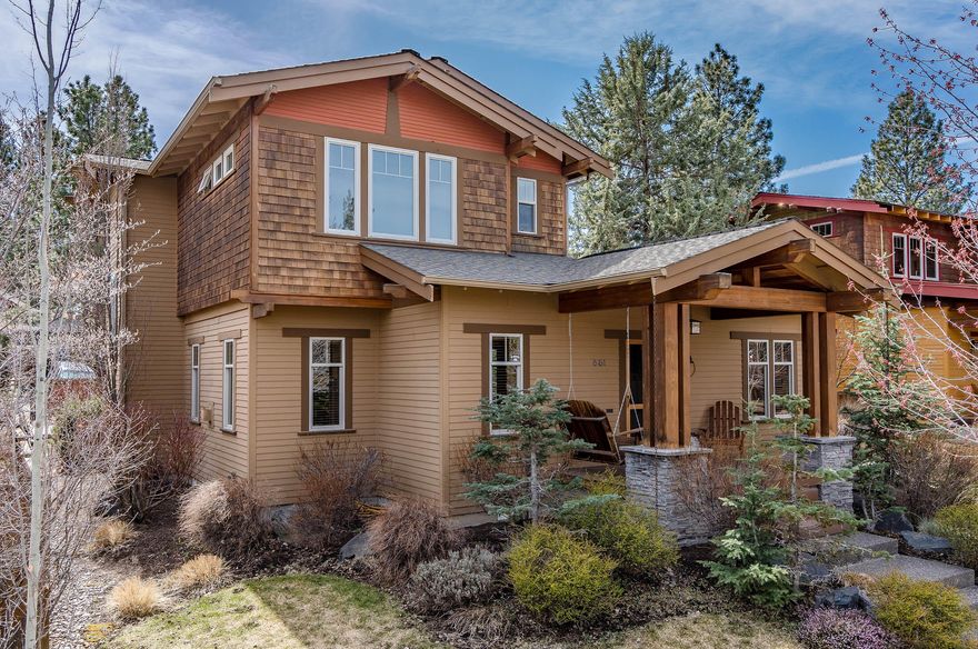 Welcome Home to Northwest Crossing! This quality built custom Earth Advantage Craftsman home is located around the corner and one block away from Sparrow Bakery and all the Shops and Restaurants of NWX. High Lakes Elementary, Summit High School, Compass Park and ALL THINGS BEND are within a few blocks! Not only does this property have an incredible location, but the lots on this block of Fort Clatsop offer a sizeable side yard ie PRIVACY. Built for the discerning eye, this property oozes quality in materials and thoughtfulness in design. Authentic Douglas Fir Woodwork thru/out, Hardwood floors on the main level, Slate tile entry, Granite countertops, Travertine and Granite backsplash, Restoration Hardware thru/out home, Central Vac, lovely front porch, patio paver entertainment area off dining room sliding glass door, HOT TUB, fully fenced yard, additional gated parking (10 ft x 20 ft) off of alley, E2 SOLAR PANELS (owned) and SO MUCH MORE! A must see!