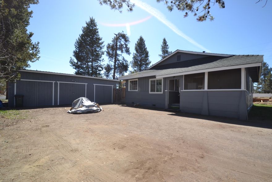 Corner lot property w/.23 acres fully fenced backyard on city water & sewer. Back deck wood shed for firewood. New cadet heaters in bedrooms. Enclosed porch has new indoor/outdoor carpet & interior/exterior painted with fresh paint. Home has dinning/kitchen area w/living space & laundry room. Irrigation well not in service but new owner could hook it back up for irrigation if needed. Home is first homestead on Preble Way (Preble House)