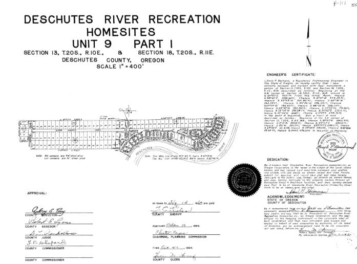 Deschutes River Recreation Homesites - Land