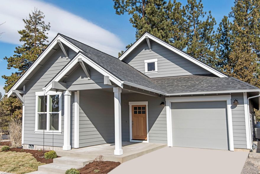 Premiere Home Builder - Woodhill Homes - is building out the remaining lots in the charming neighborhood of Saddlestone in the quaint town of Sisters in beautiful Central Oregon. Saddlestone is a quiet neighborhood surrounded by open space, walking paths, a park and old growth trees. Close to downtown Sisters. This 3 bedroom, 2 bathroom house is 1,758 square feet of high quality constrution with stainless steel appliances and beautiful finishes.  A unique opportunity to own a home in such a wonderful location.  Just what you've been looking for.