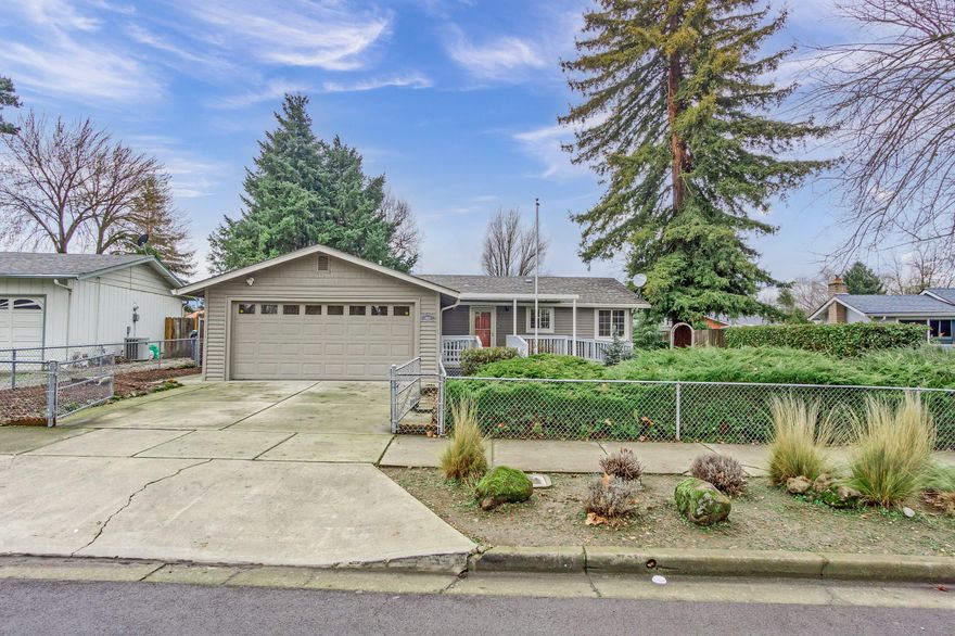 Hurry, this cutie won't last long on the market! Updated with charming wainscoting, Kenmore appliances, new flooring and bathroom facelifts- this home is welcoming and warm. Open floorplan with 3 bedrooms and 2 full baths and lots of added storage. The fully fenced yard is impeccable with low-maintenance landscaping and newer back deck with covered patio. Cute as a button and extremely well maintained. Come take a look!
